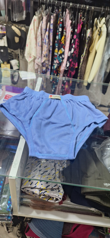 شورت پسرانه نخی کمرکش مدل ساده