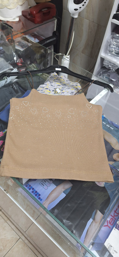 تاپ بند ماکارونی نگیندار زنانه
